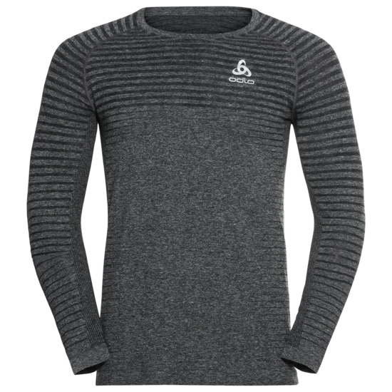 ODLO T-SHIRT L/S CREW NECK ESSENTIA - 313502 1 ODLO T-SHIRT L/S CREW NECK ESSENTIA - 313502