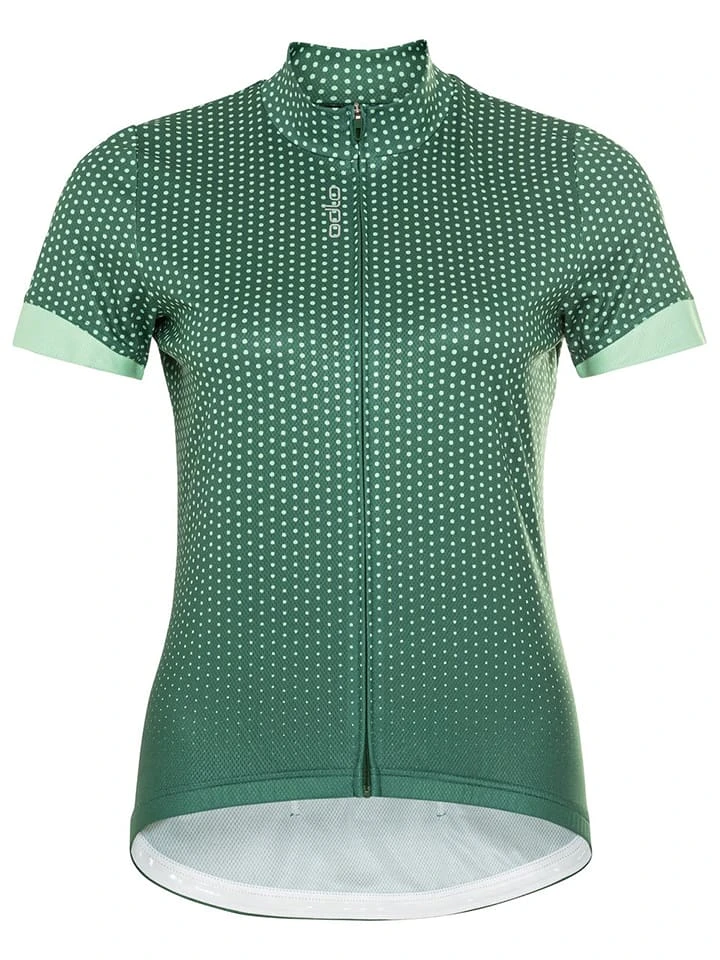 Odlo Fahrradtrikot "Essential" In Grün 1 Odlo Fahrradtrikot "Essential" In Grün