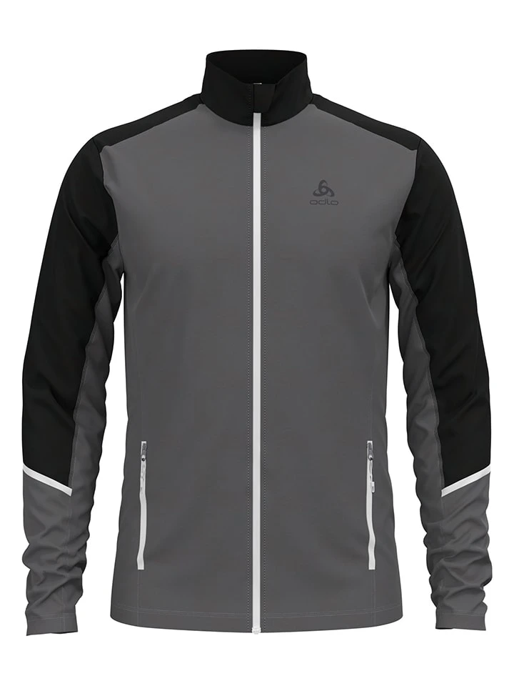 Odlo Fleecejacke "Allalin" In Grau 1 Odlo Fleecejacke "Allalin" In Grau