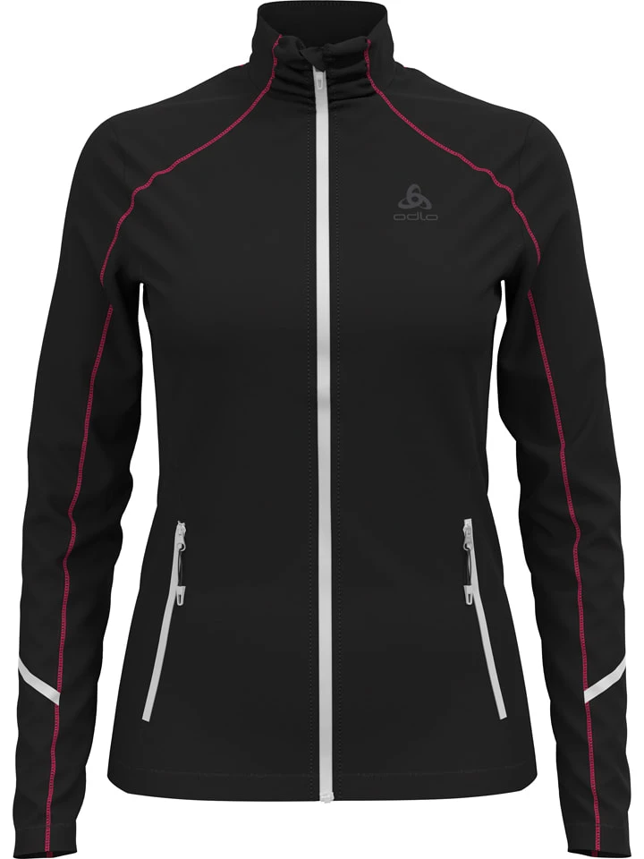 Odlo Fleecejacke "Allalin" In Schwarz 1 Odlo Fleecejacke "Allalin" In Schwarz