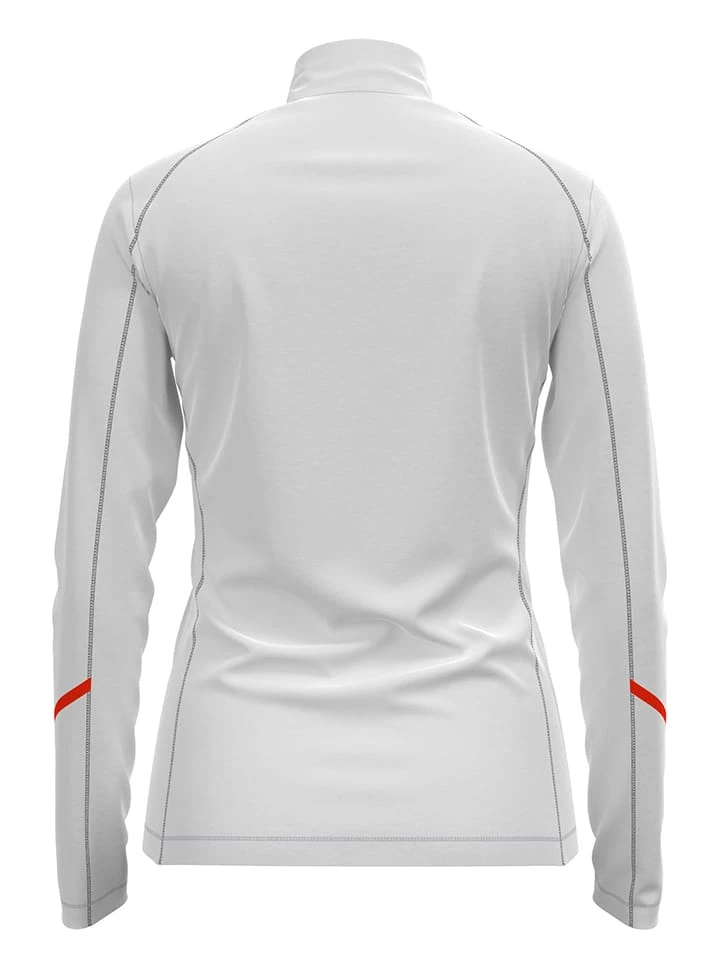 Odlo Fleecejacke "Allalin" In Weiß 2 Odlo Fleecejacke "Allalin" In Weiß – Bild 2