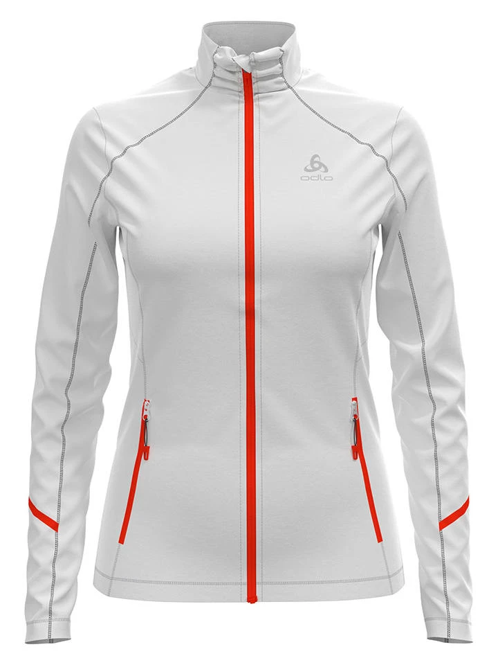 Odlo Fleecejacke "Allalin" In Weiß 1 Odlo Fleecejacke "Allalin" In Weiß