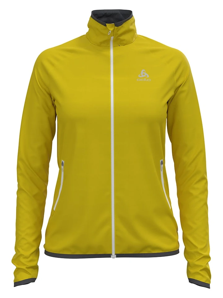 Odlo Fleecejacke "Carve Ceramiwarm" In Gelb 1 Odlo Fleecejacke "Carve Ceramiwarm" In Gelb