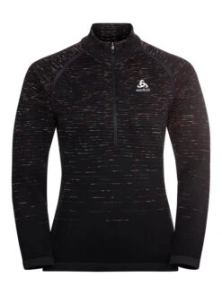Odlo Fleecepullover "Blackcomb" In Schwarz/ Bunt -Odlo odlo fleecepullover blackcomb in schwarz bunt 3