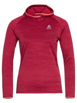 Odlo Fleecepullover "Run Easy Warm" In Rot