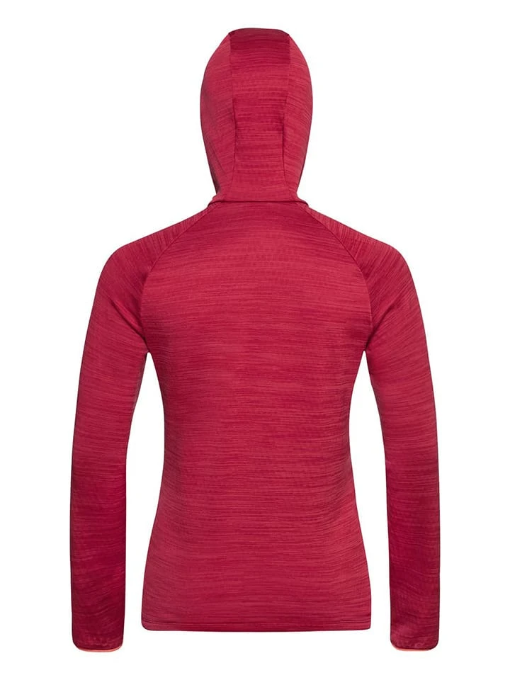 Odlo Fleecepullover "Run Easy Warm" In Rot 4 Odlo Fleecepullover "Run Easy Warm" In Rot – Bild 4