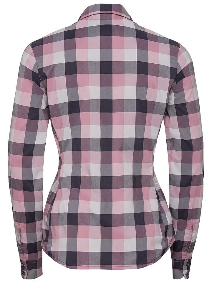 Odlo Funktionsbluse "Fairview" In Rosa/ Grau 2 Odlo Funktionsbluse "Fairview" In Rosa/ Grau – Bild 2