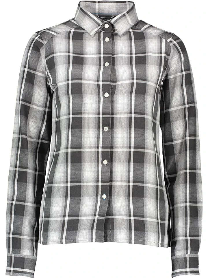 Odlo Funktionsbluse "Logger" In Weiß/ Grau 1 Odlo Funktionsbluse "Logger" In Weiß/ Grau