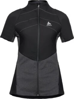 Odlo Funktionsjacke "S-Thermic" In Schwarz/ Grau