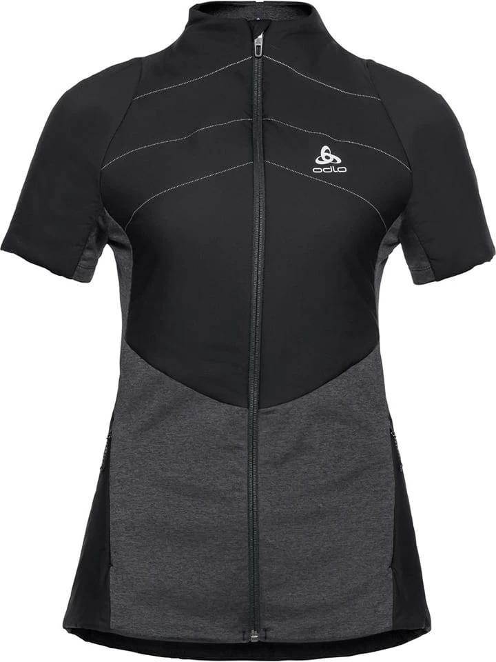 Odlo Funktionsjacke "S-Thermic" In Schwarz/ Grau 1 Odlo Funktionsjacke "S-Thermic" In Schwarz/ Grau