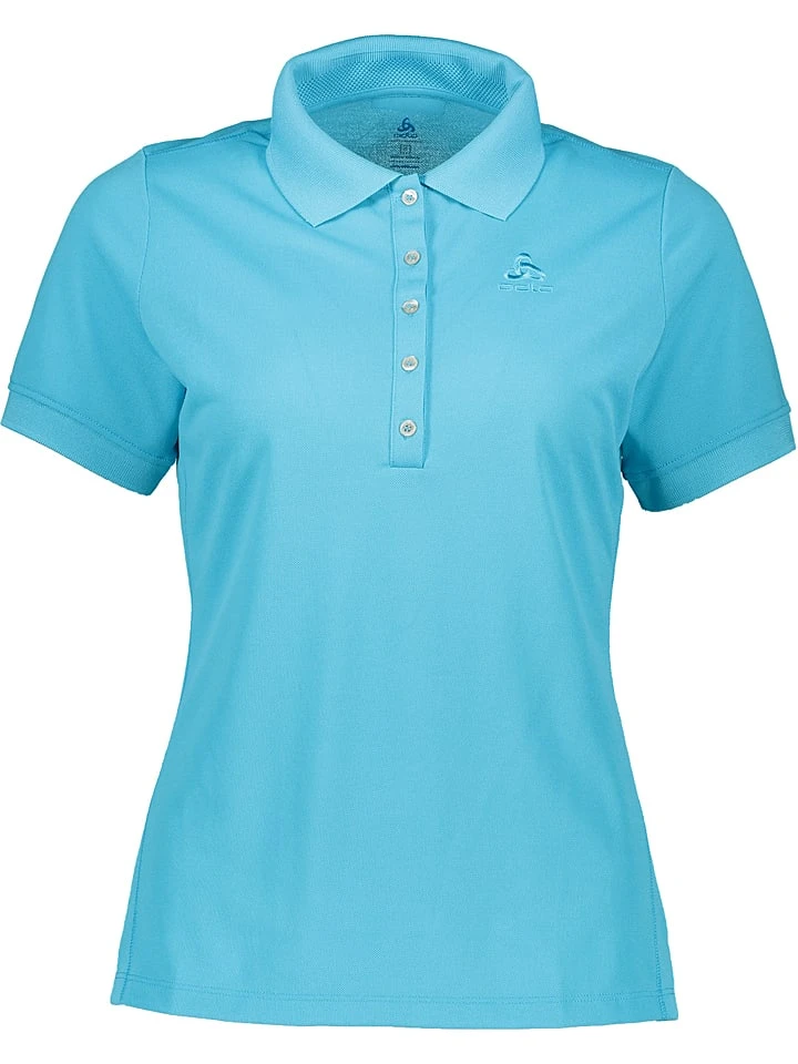 Odlo Funktionspoloshirt "Georgia" In Hellblau 1 Odlo Funktionspoloshirt "Georgia" In Hellblau