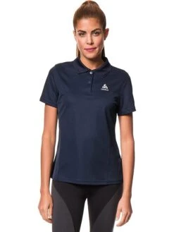 Odlo Funktionspoloshirt "Kalmit" In Dunkelblau