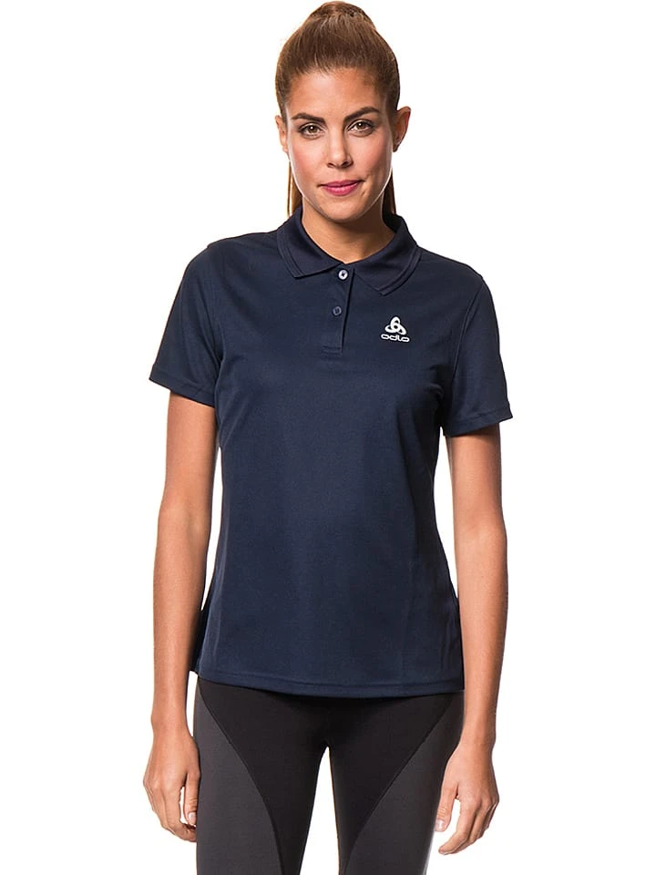Odlo Funktionspoloshirt "Kalmit" In Dunkelblau 1 Odlo Funktionspoloshirt "Kalmit" In Dunkelblau