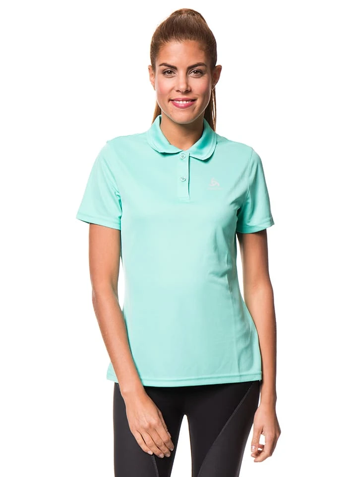 Odlo Funktionspoloshirt "Kalmit" In Türkis 1 Odlo Funktionspoloshirt "Kalmit" In Türkis