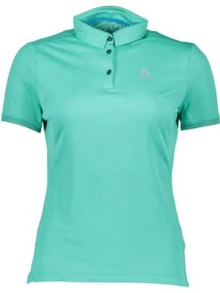 Odlo Funktionspoloshirt "Kumano F-Dry" In Grün