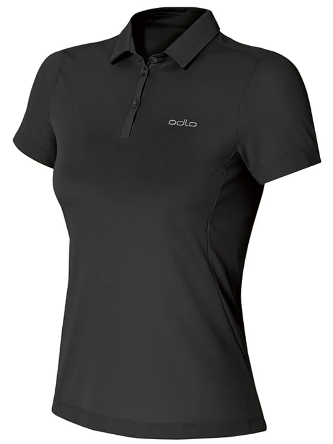 Odlo Funktionspoloshirt "Tina" In Schwarz 1 Odlo Funktionspoloshirt "Tina" In Schwarz