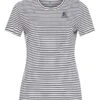Odlo Funktionsshirt "Halden" In Schwarz/ Weiß