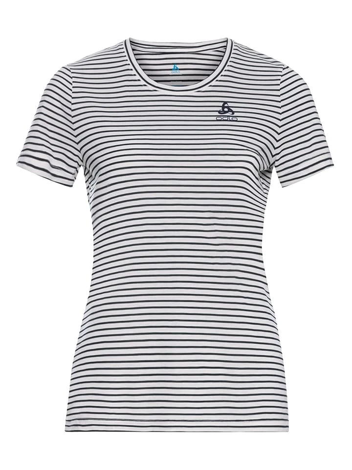 Odlo Funktionsshirt "Halden" In Schwarz/ Weiß 1 Odlo Funktionsshirt "Halden" In Schwarz/ Weiß