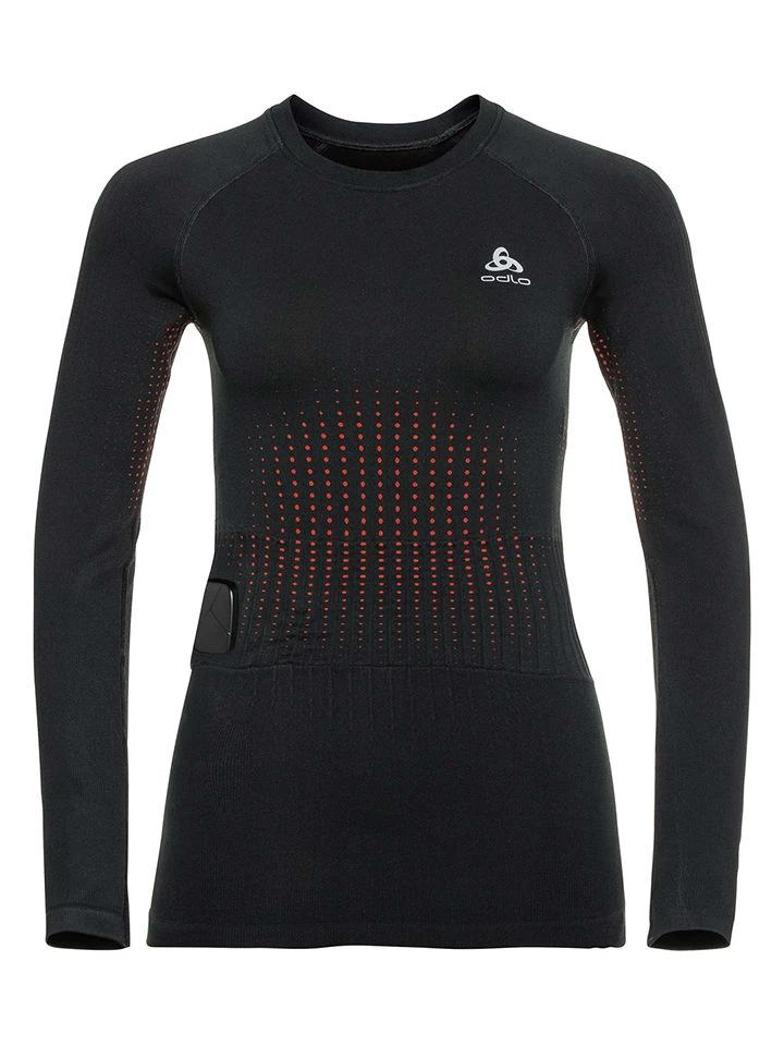 Odlo Funktionsshirt "I-Thermic" In Schwarz 1 Odlo Funktionsshirt "I-Thermic" In Schwarz