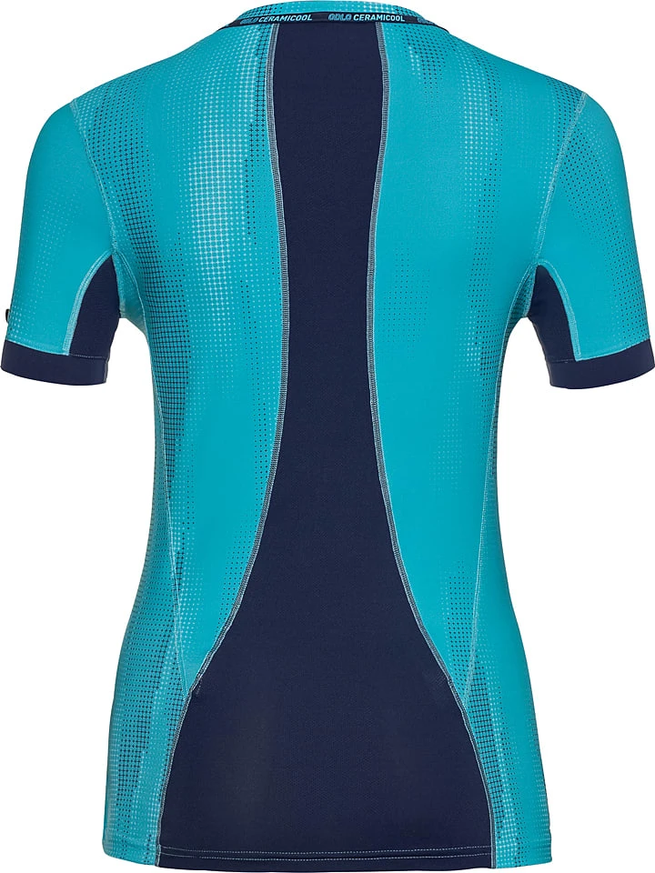 Odlo Funktionsunterhemd "Ceramicool Pro" In Türkis/ Dunkelblau 2 Odlo Funktionsunterhemd "Ceramicool Pro" In Türkis/ Dunkelblau – Bild 2