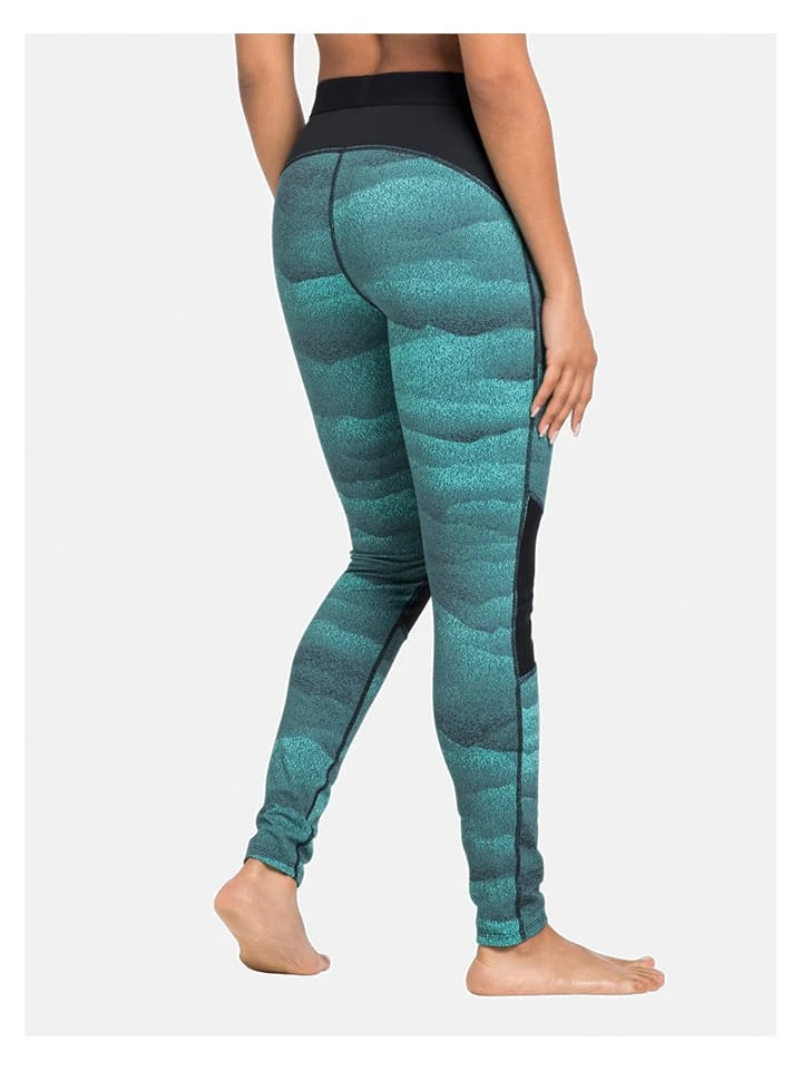 Odlo Funktionsunterhose "Whistler Eco" In Türkis 2 Odlo Funktionsunterhose "Whistler Eco" In Türkis – Bild 2