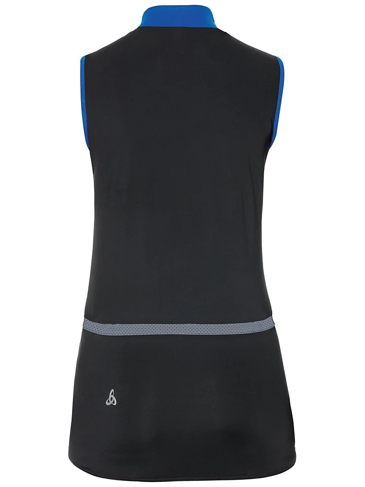 Odlo Funktionweste "Mistral" In Blau/ Schwarz 2 Odlo Funktionweste "Mistral" In Blau/ Schwarz – Bild 2