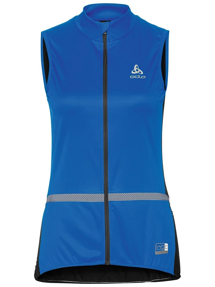 Odlo Funktionweste "Mistral" In Blau/ Schwarz 1 Odlo Funktionweste "Mistral" In Blau/ Schwarz