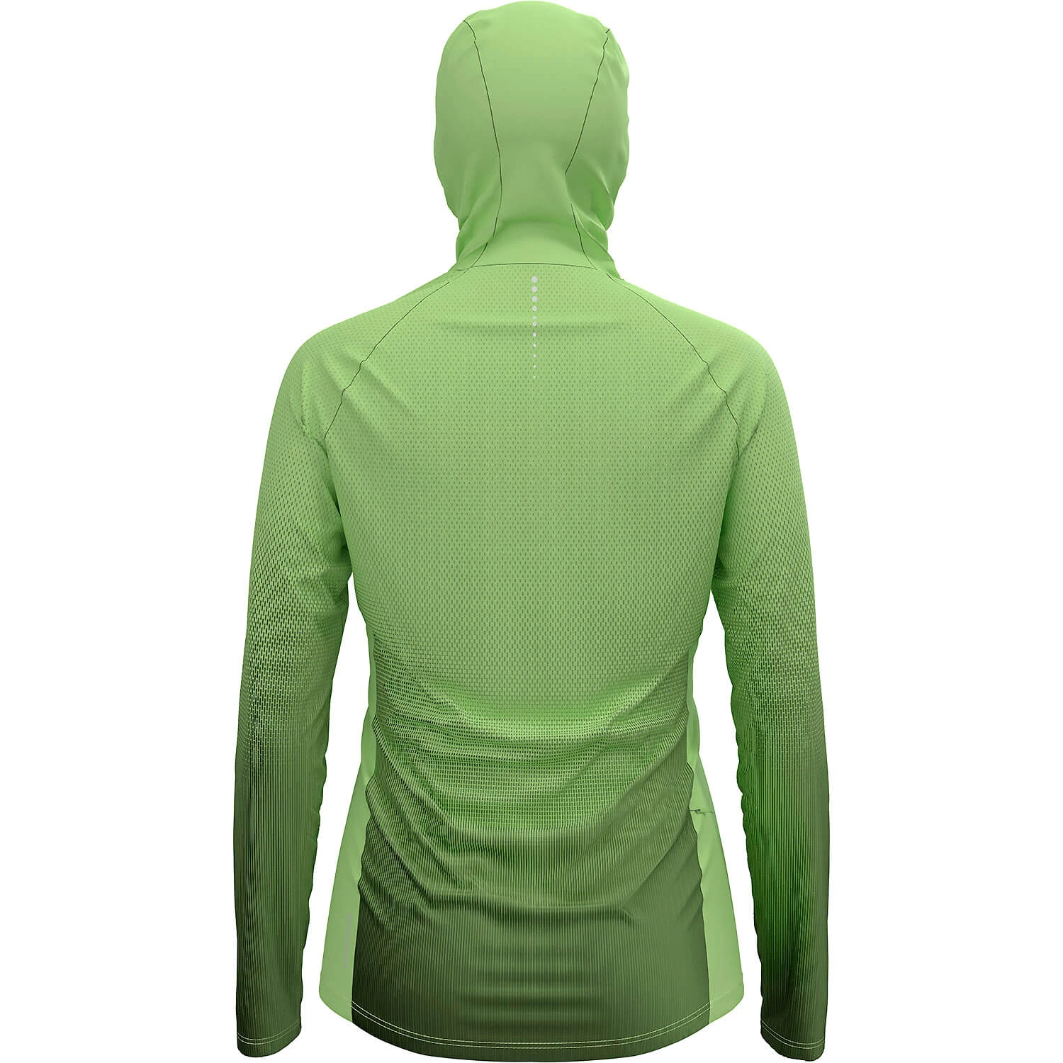 Odlo Kapuzenpullover ZEROWEIGHT CERAMIWARM In Grün 2 Odlo Kapuzenpullover ZEROWEIGHT CERAMIWARM In Grün – Bild 2