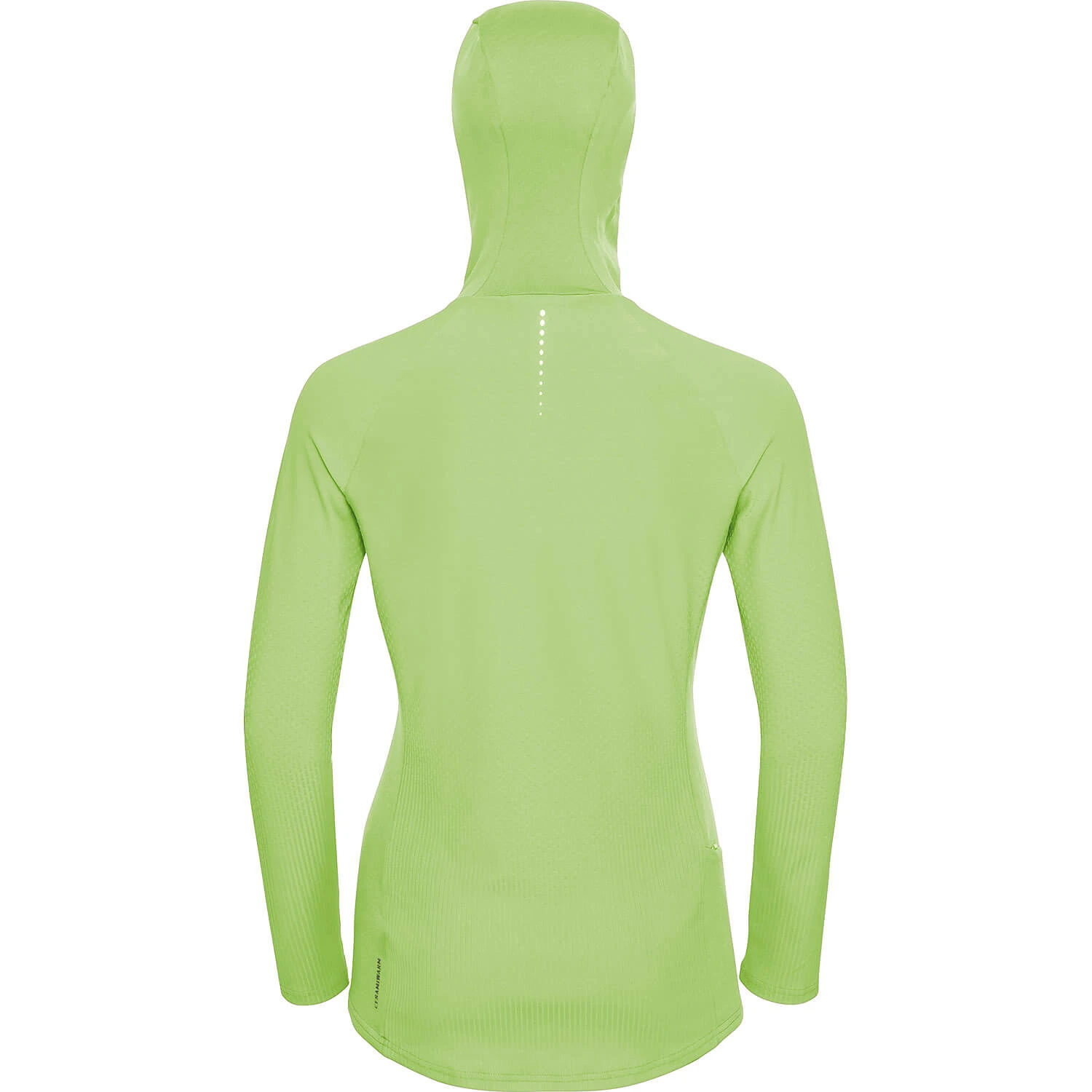 Odlo Kapuzenpullover ZEROWEIGHT CERAMIWARM In Grün 4 Odlo Kapuzenpullover ZEROWEIGHT CERAMIWARM In Grün – Bild 4