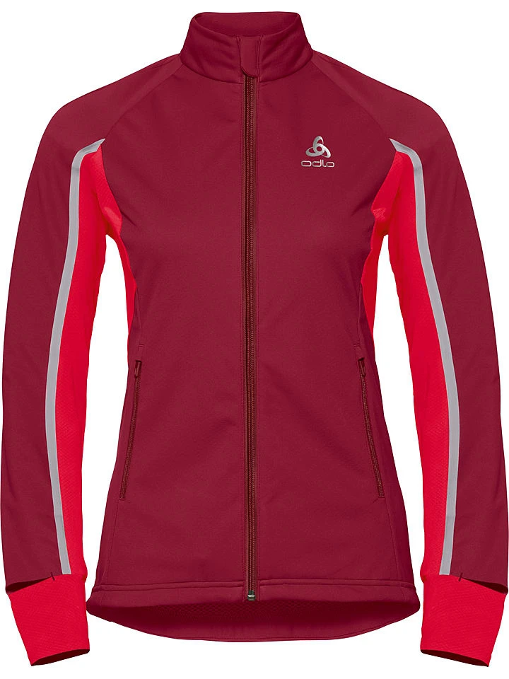 Odlo Langlaufjacke "Aeolus Pro" In Rot 1 Odlo Langlaufjacke "Aeolus Pro" In Rot