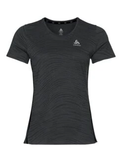 Odlo Laufshirt "Zeroweight Engeneered Chill-Tec" In Dunkelgrau