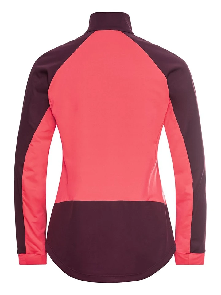 Odlo Softshelljacke "Brensholmen" In Pflaume/ Koralle 2 Odlo Softshelljacke "Brensholmen" In Pflaume/ Koralle – Bild 2