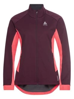 Odlo Softshelljacke "Brensholmen" In Pflaume/ Koralle