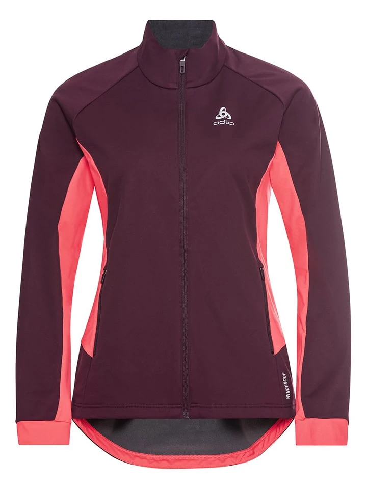 Odlo Softshelljacke "Brensholmen" In Pflaume/ Koralle 1 Odlo Softshelljacke "Brensholmen" In Pflaume/ Koralle