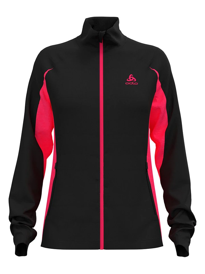 Odlo Softshelljacke "Sport Tech" In Schwarz/ Rot 1 Odlo Softshelljacke "Sport Tech" In Schwarz/ Rot