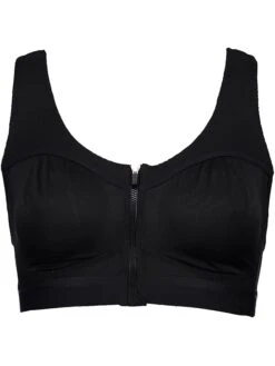 Odlo Sport-BH "Front Closure High" In Schwarz - High