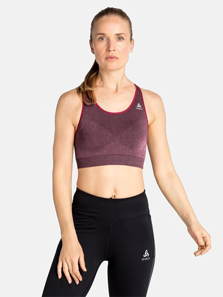 Odlo Sport-BH "Seamless Medium Ceramicool" In Bordeaux - Medium 1 Odlo Sport-BH "Seamless Medium Ceramicool" In Bordeaux - Medium