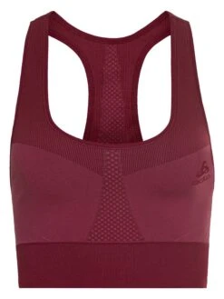 Odlo Sport-BH "Seamless Medium" In Bordeaux - Medium