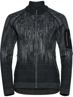 Odlo Trainingsjacke "Blackcomb" In Schwarz/ Grau