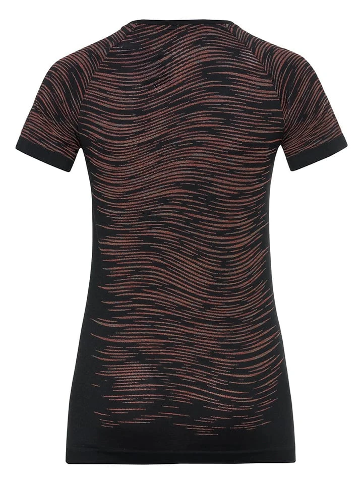 Odlo Trainingsshirt "Blackcomb Ceramicool" In Schwarz 2 Odlo Trainingsshirt "Blackcomb Ceramicool" In Schwarz – Bild 2