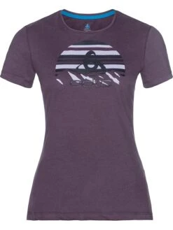 Odlo Trainingsshirt "Kumano Logo Light" In Lila