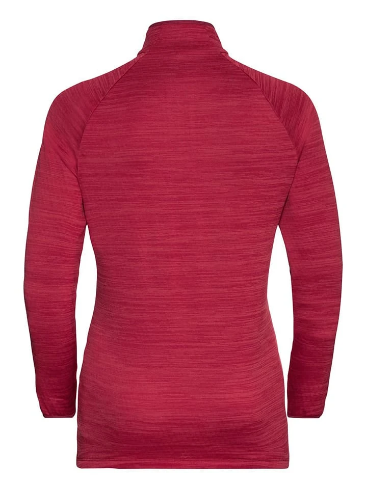 Odlo Trainingsshirt "Run Easy Warm" In Rot 2 Odlo Trainingsshirt "Run Easy Warm" In Rot – Bild 2