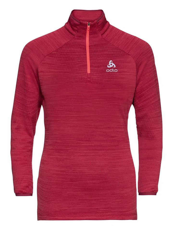 Odlo Trainingsshirt "Run Easy Warm" In Rot 1 Odlo Trainingsshirt "Run Easy Warm" In Rot