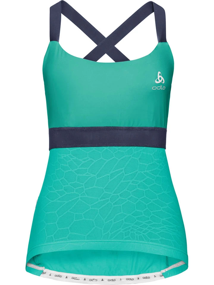 Odlo Trainingstop "Ceramicool X" In Grün 1 Odlo Trainingstop "Ceramicool X" In Grün