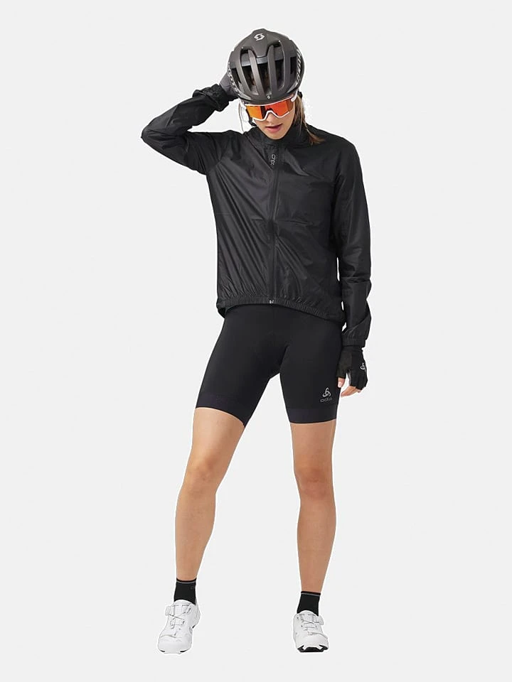 Odlo Windbreaker "Essential Windproof" In Schwarz 5 Odlo Windbreaker "Essential Windproof" In Schwarz – Bild 5